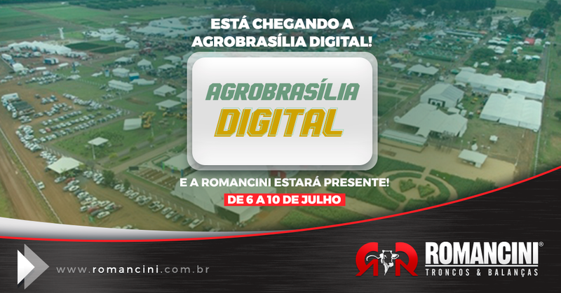 ROMANCINI participa da Agrobrasília Digital 